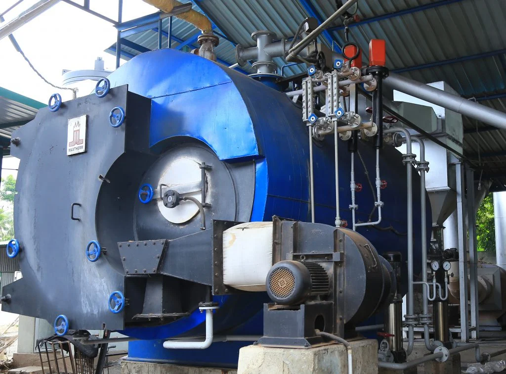 Processing equipment at the Asian Agro Products factory
